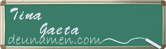 Tina Gaeta Visitenkarte